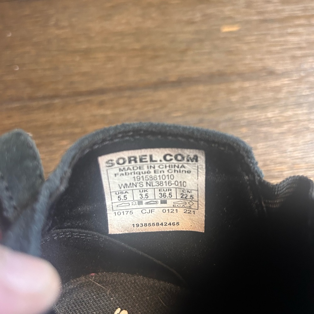 Sorel Evie Pull on Leather pull on waterproof boots size 5.5 - Picture 15 of 15
